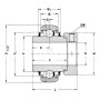 Roulement SKF XGGE25KTTB