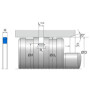 Joint de piston UNIVERSEL ZAS090KR