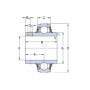 Palier tendeur SKF YAR2142082F