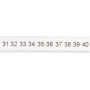 Bande de marquage PHOENIX CONTACT ZBF35LGS3140