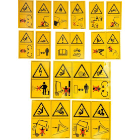 Jeu d'autocollant KUHN Z4525960