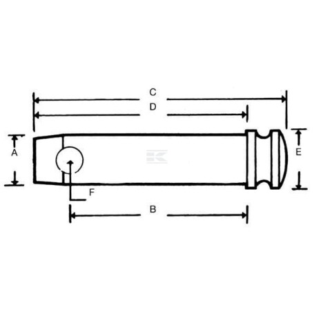 Goupille UNIVERSEL Z324095KR
