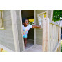 EXIT Crooky 550 cabane de jeu en bois - gris-beige