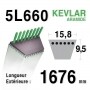 Courroie 5L660 - 5L66 MTD 7540127 - 90-47-230 - 75404211