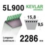 Courroie  5L900 - 5L90 MTD 7540467 AYP - HUSQVARNA 174368 - 532174368