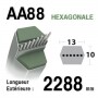 Courroie aa88 MTD 754-0443 - 754-0443a - 954-0443